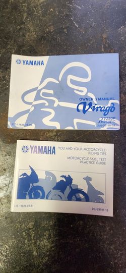 Yamaha Virago 250 Owners Manual