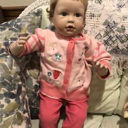  Porcelain Real Looking  Doll