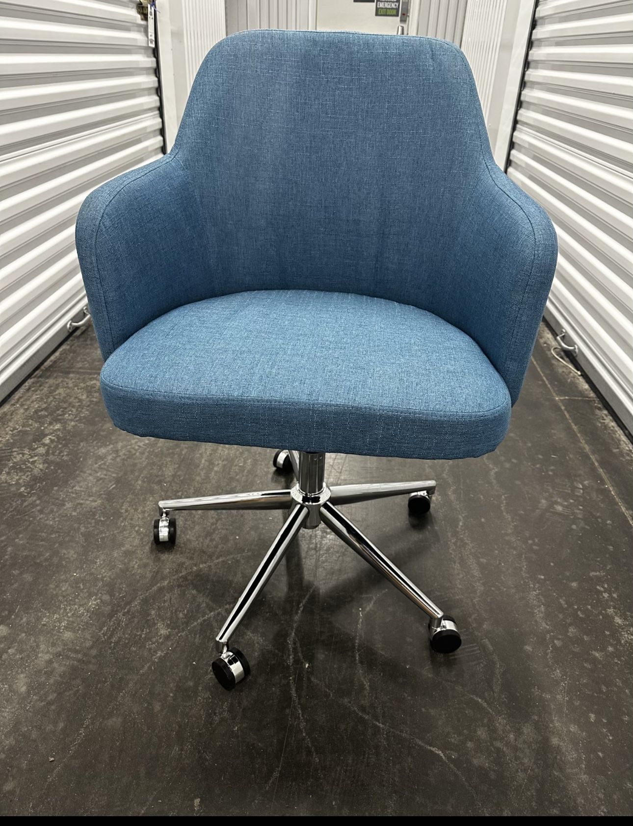 Blue  Office Ergonomic Chair 20 Pieces Wholesale By Pallet 