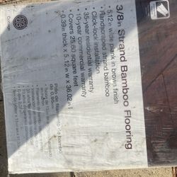 Two Unopened Boxes Of Hard Wood Laminate 