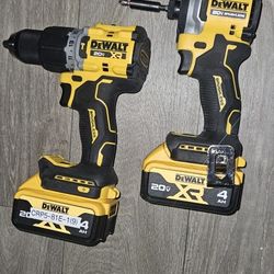 Brushless XR Dewalt Combo Drill/impact 