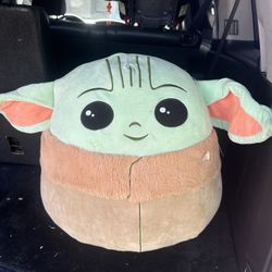 Star Wars The Mandalorian The Child Baby YODA 20” Squishmallows Plush Baby Yoda