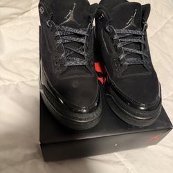 Jordan Retro 3 Black Cat