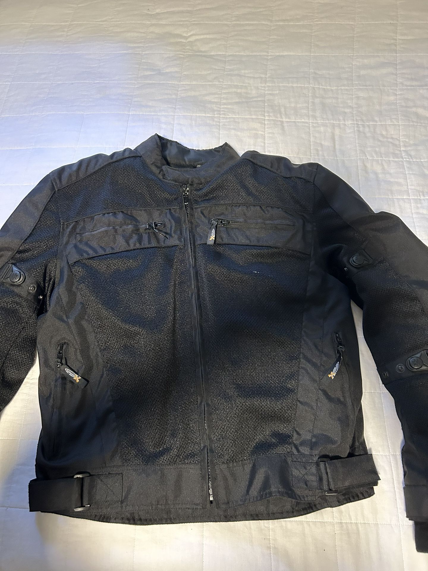 Xelement Textile Motorcycle Jacket AMG For Men Medium Size Armored $ 85 Or Best Best Offer
