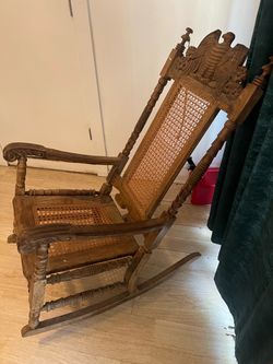 Hand Made Wooden Rocking Chair