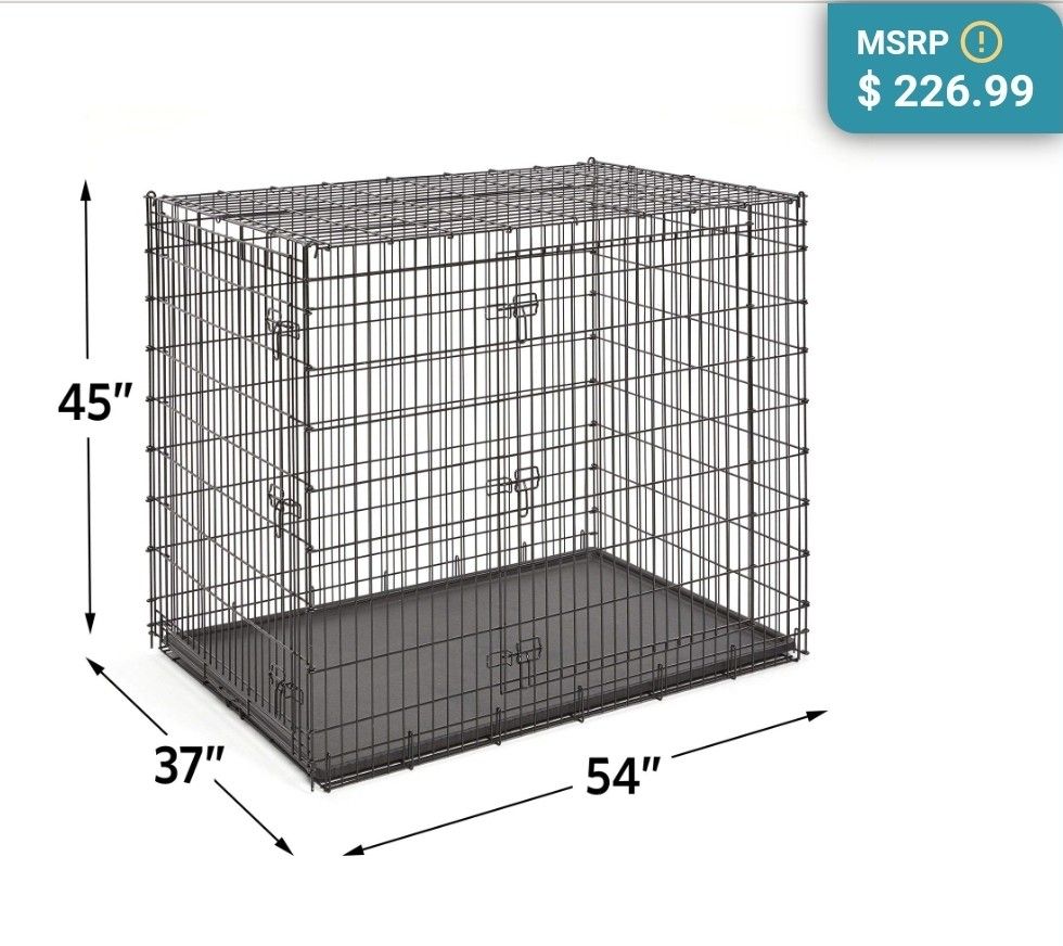 XXL Dog Cage Kennel 54" NEW BIG DOGS