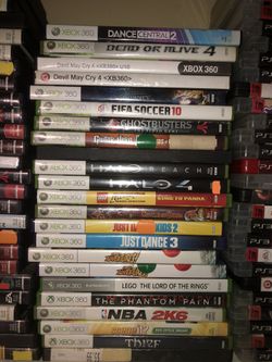 Xbox 360 Games $10 Each - Tested - Fast Shipping!