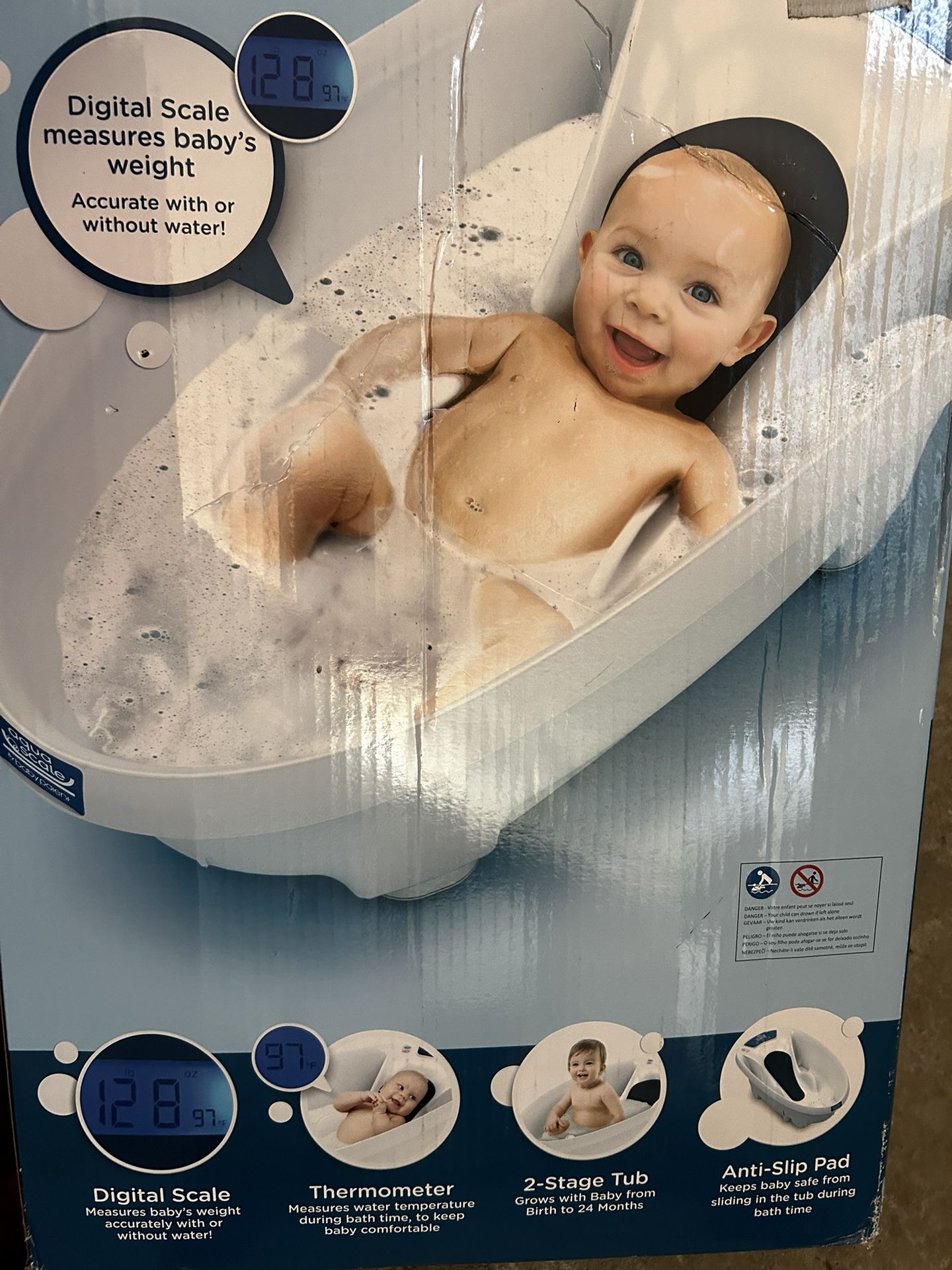 AquaScale Baby Bath Tub