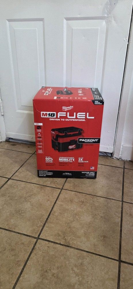 MILWAUKEE M18 VT FUEL BRUSSELS VACUUM PACKOUT TOOL ONLY