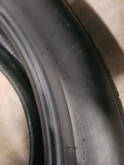 275/50/22 4 TIRES Bridgestone Potenza