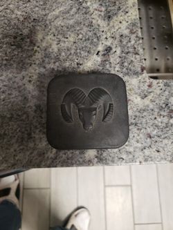 Dodge Ram hitch cover rubber