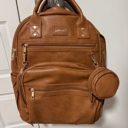 Leather Diaper Bag