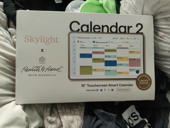 15' smart touchscreen Calendar 2