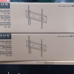 Tilted Wallmount Brackets. 37" Up To 82" Screen Led Tvs. Wholesale Prices AVAILABLE