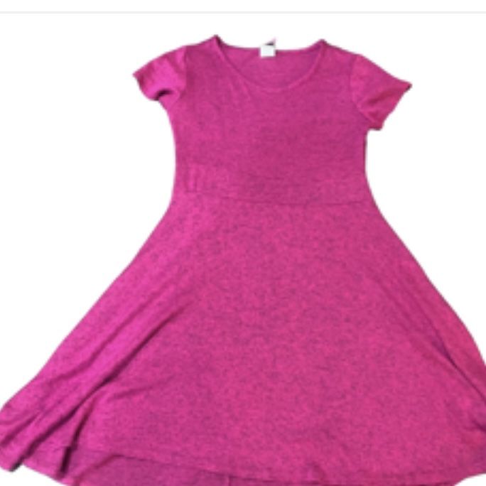 Pinc Kids Sz 10/12 girls dress Pink and Black