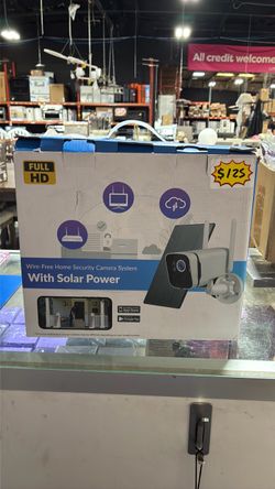 Wire-Free Solar Powered Home Security Camera