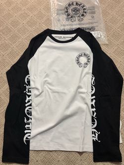 Black and white chrome long sleeve