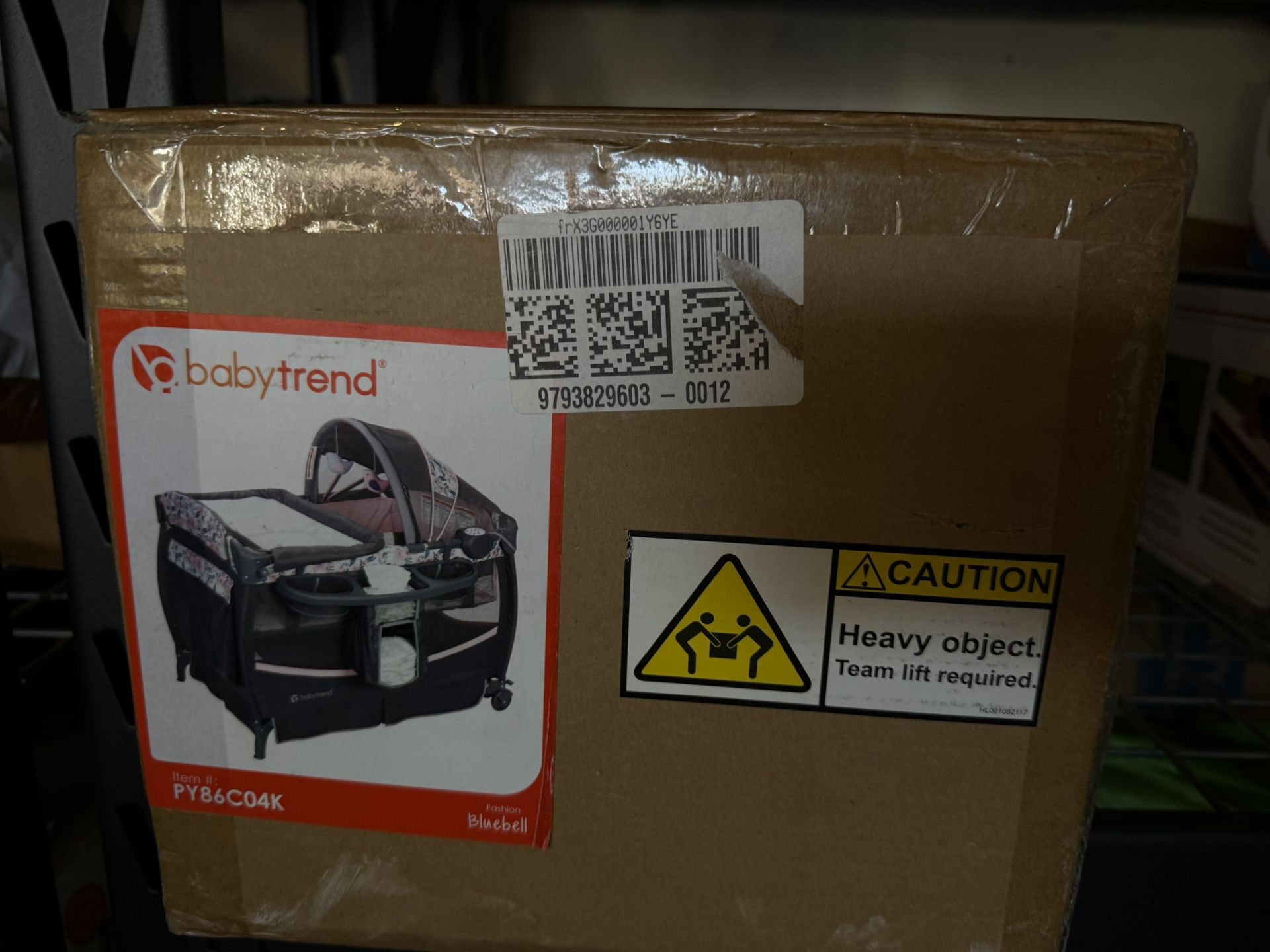 Baby Trend Lil Snooze Deluxe II Nursery Center - Bluebell