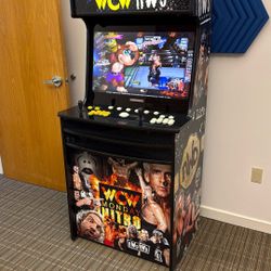 WCW NWO RetroCade Arcade Cabinet 11K  Games LOADED