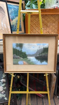 Mid Century watercolors signed by the artist, beautiful scenery
