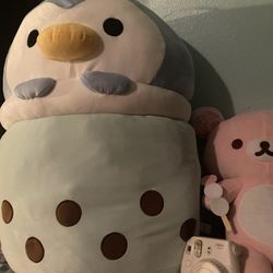 Takashoji Giant Blue Penguin Boba Cup