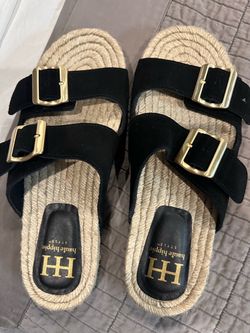 Black sandals