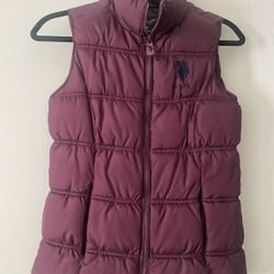 Womens Polo Puffer Vest 