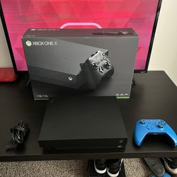 Xbox One X Console & Controller