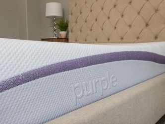 Like New! King Purple Plus Mattress - Delivery Available