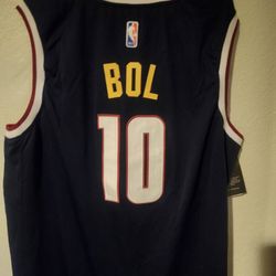 Bol Bol Denver Nuggets Basketball Jersey Classic/XXL/XXXL 