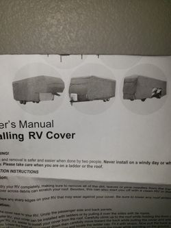 RV TRAVEL TRAILER 22'-24'