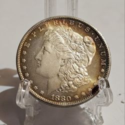 1880-S Morgan dollar