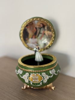 Bradford Exchange 75th Anniversary Gone With The Wind Heirloom Limoge Music