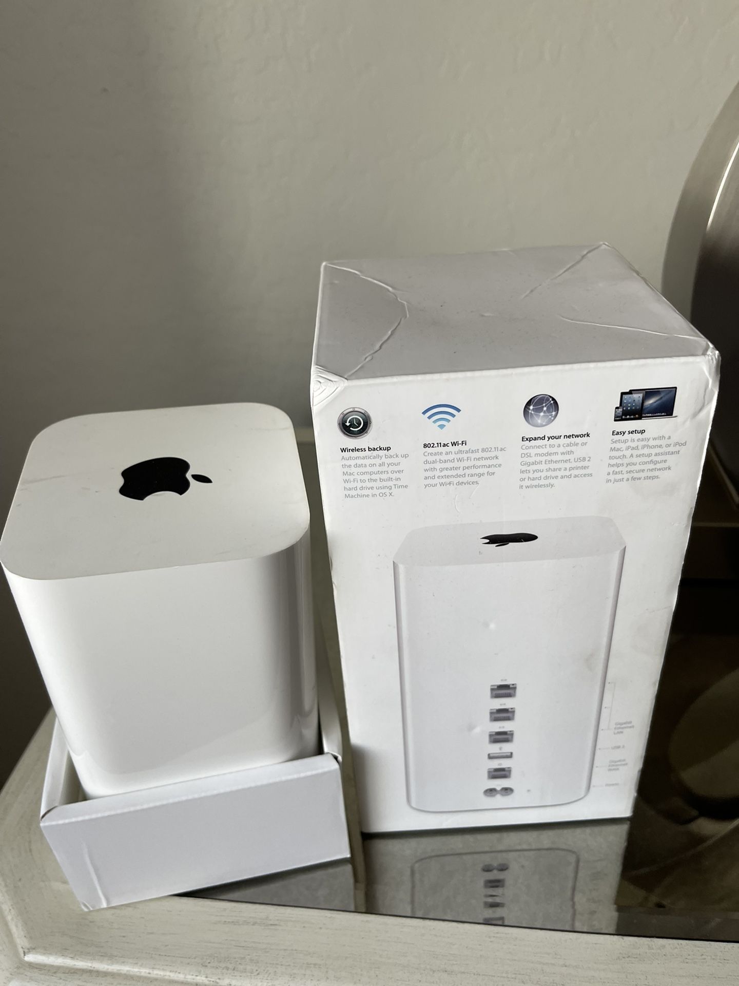 Me177ll Apple Airport Time Capsule 2tb Machine Backup Hard Drive