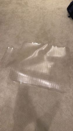 Free plastic office mat