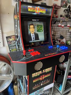 Mortal Kombat Arcade 1up Moded