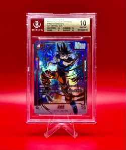 BGS 10 Dragon Ball Fusion World Son Goku Alt Art FB01-139 SCR Awakened Pulse