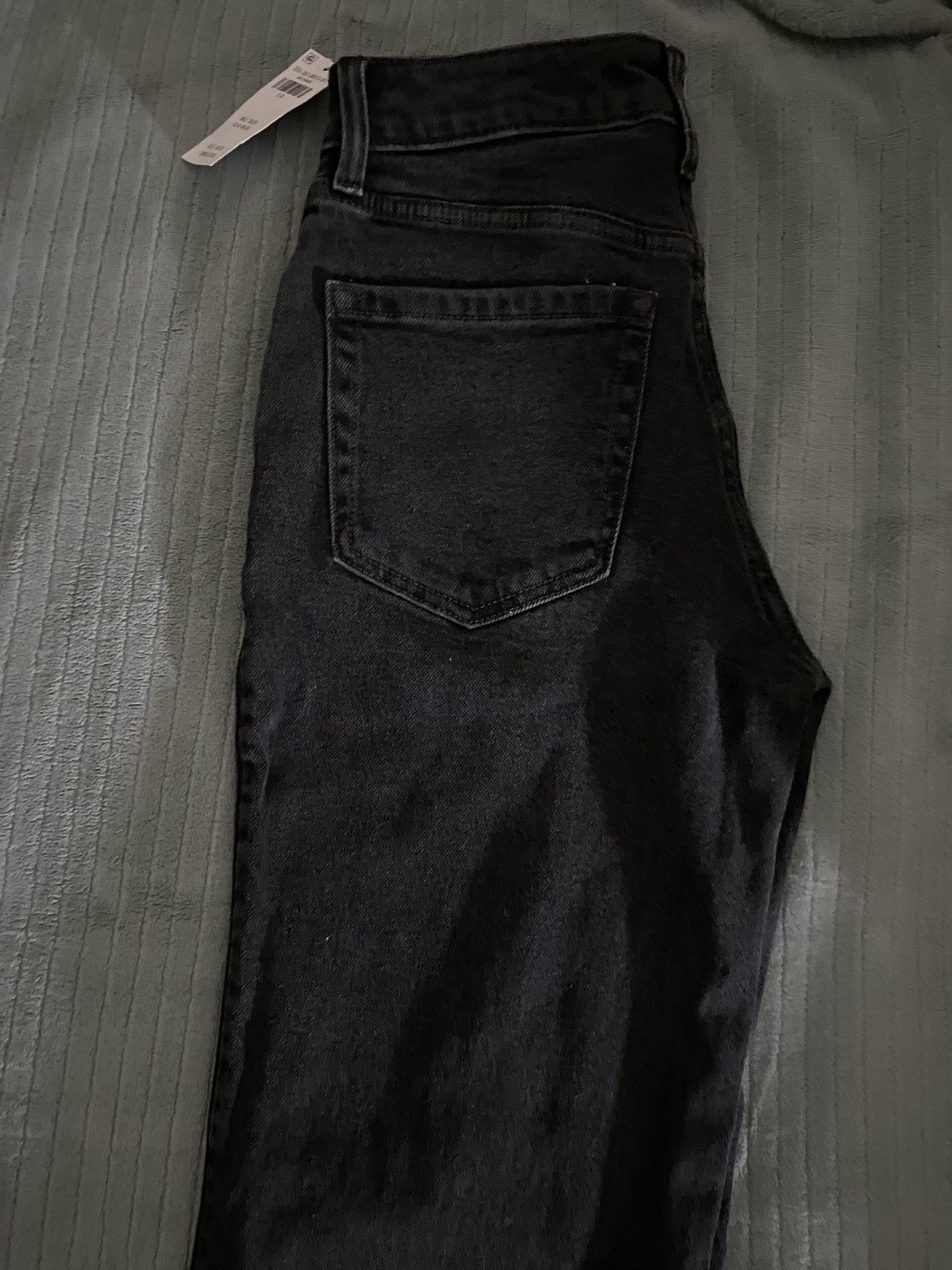 Hollister Straight Black Washed Size 26 Regular