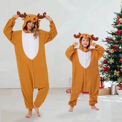 LIKE NEW Sz XL Adult Men Women Costume Christmas Reindeer Onesie Pajamas Hooded

Hooded Animal Onesie Costume for Adults - Christmas Xmas Holiday Fest