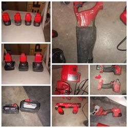 Bulk Milwaukee Tools All