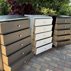 New Chest Five Drawer Dressers