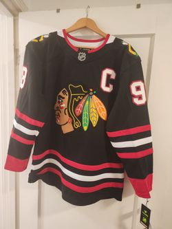 Chicago Blackhawks Premium Alternate Jersey - BLACK / Size 50