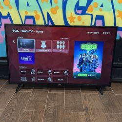 TCL 43’ Inch TV with Amazon Fire Stick