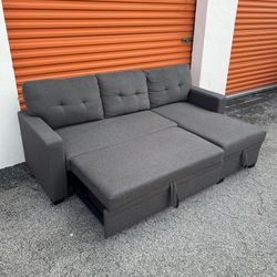 Reversible Sectional Sofa Bed Sleeper 🚛 SAME DAY DELIVERY