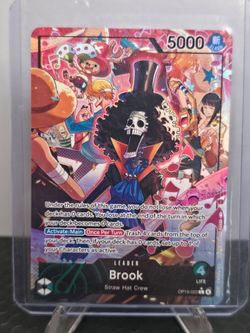 One Peice Brook (OP15-022) (Alternate Art) - Adventure on Kami's Island (OP15-EB04)