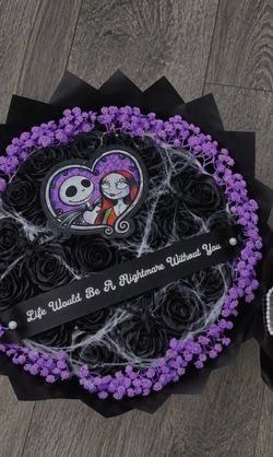 Nightmare Before Christmas Artificial Flower Bouquet