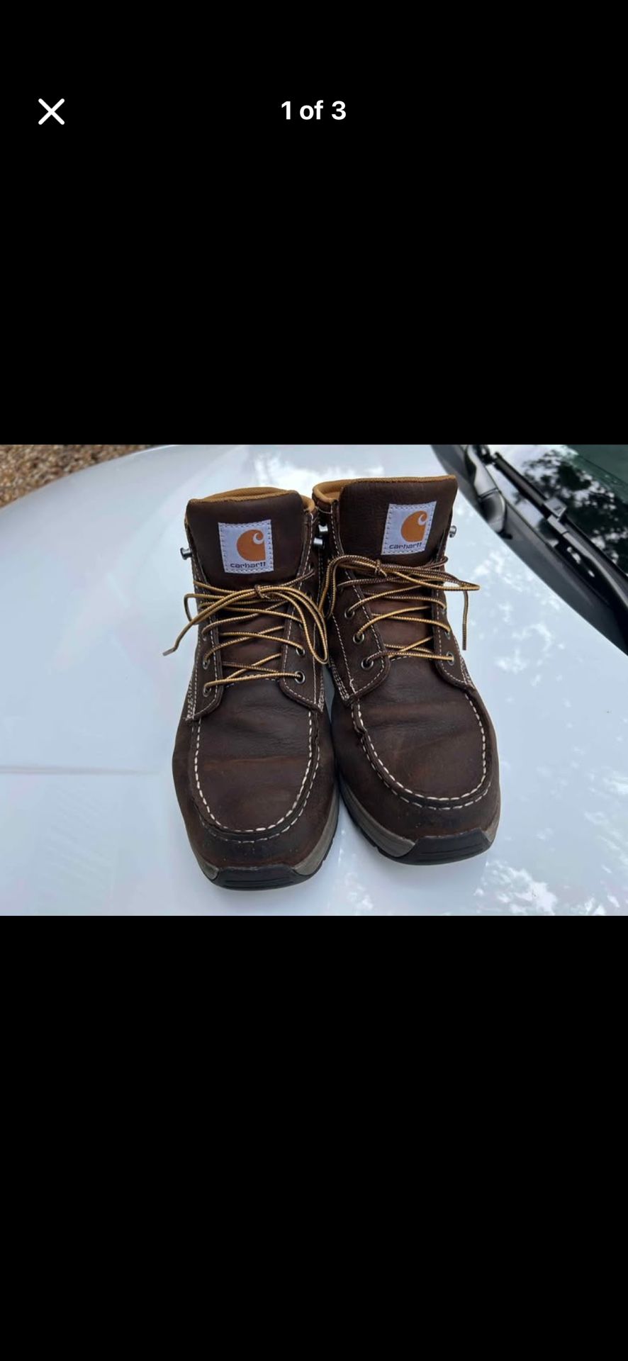 Carharrtt Men’s Lightweight Wedge Moc Toe Chukka Boot Size 9