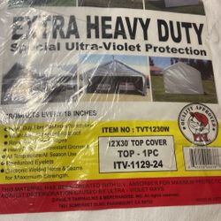 Lona Valance Extra Heavy 12 X 30 Ft. 