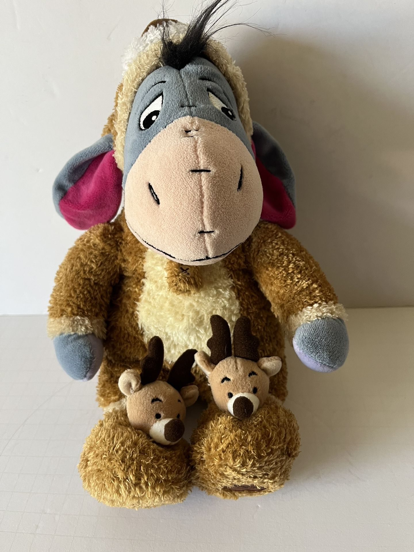 Disney’s Eeyore With Reindeer Pajamas 13” Plush