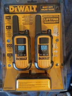 Dewalt Walkie Talkies Brand New series 800,$70